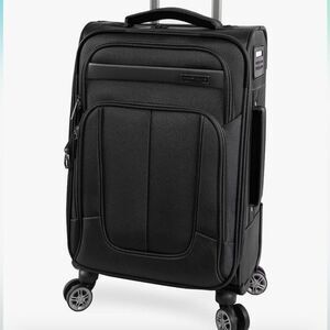 Perry Ellis 👍🏖️Charleston Lightweight Spinner Luggage, suitcase travel black